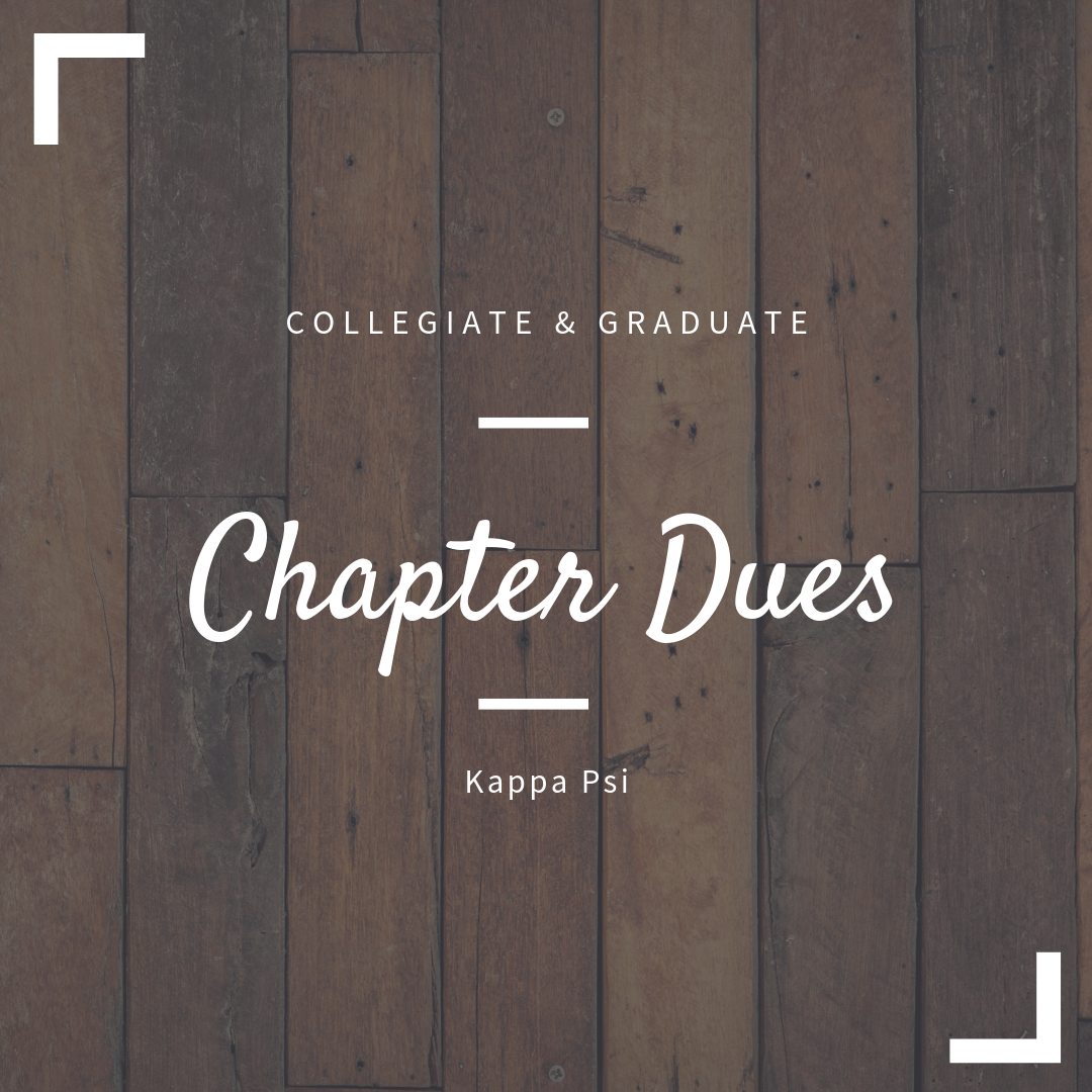 Chapter Dues